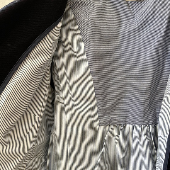 J.Crew Crop Ribbed Swing Jacket - Picture 2 of 3